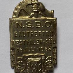 Badge NSBO 1933 allemand  médaille insigne ww2