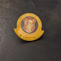 F pin's Insigne Militaire 1st Battalion 9th US Marines The Walking Dead badge  Taille :25 * 27 mm  T
