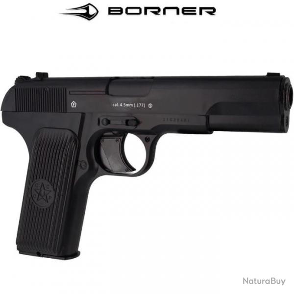 pistolet Borner TT-X calibre 4,5 mm Bbs