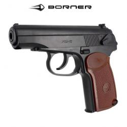 Pistolet BORNER PM-X --- calibre4,5mm BBS
