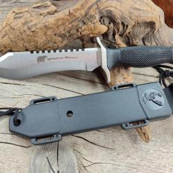 Couteau survie white Bear. 30.6 cm