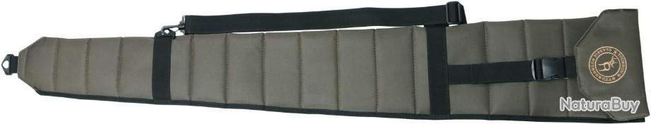 Étui Rigide Pour Fusil De Chasse Tourbon - En Toile Et Cuir - Pour Calibres 12 Et 20 - Modèle HH165CA