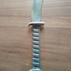 Couteau, artisanat de tranchée ww1