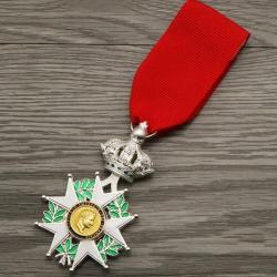 Médaille de la Légion d'honneur Silver - HONNEUR ET PATRIE - Empereur Napoléon