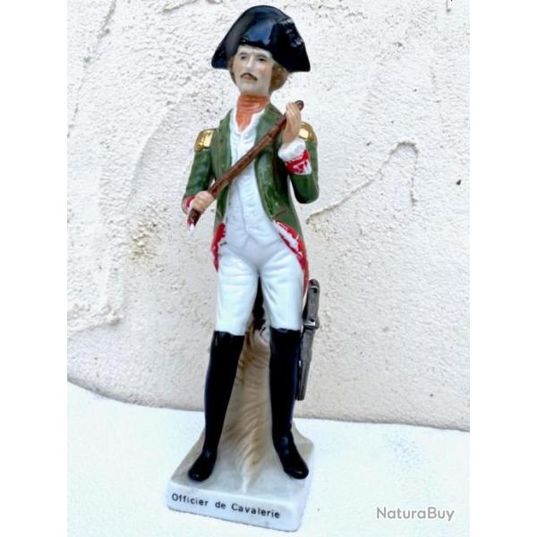 Statuette Porcelaine Officier de Cavalerie