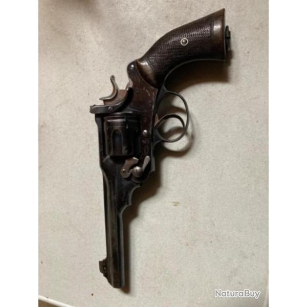 Revolver Webley 455 Target