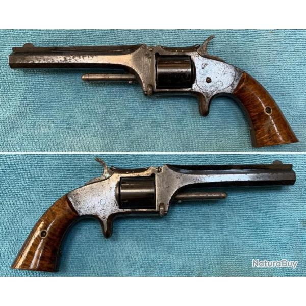 SMITH & WESSON N 2 OLD ARMY calibre 32 RF copie belge