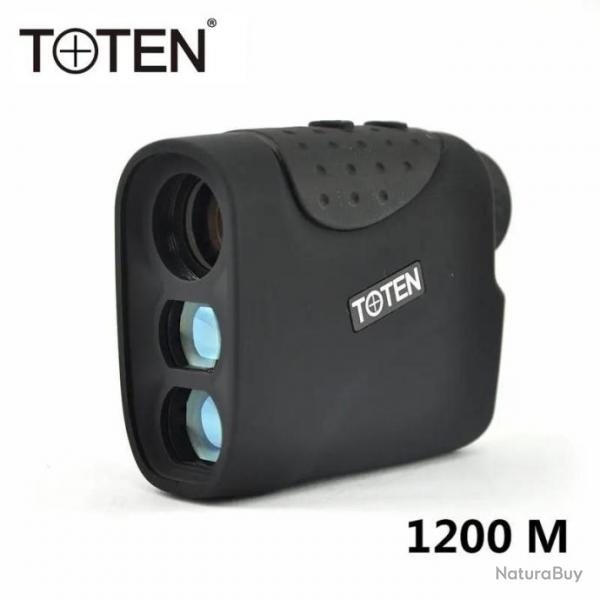 TOTEN Telemetre laser 6x21 1200M Noir paiement en 3 ou 4 fois - LIVRAISON GRATUITE !!