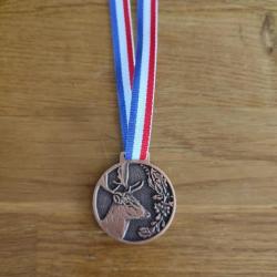 Médaille cotation trophée daim échelon bronze