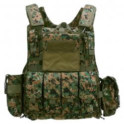 Gilet tactique Raptor Cordura (Couleur Camouflage Digital)