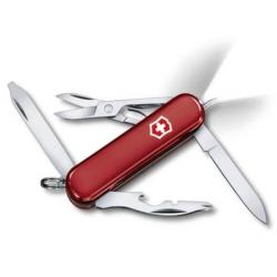 0.6366 couteau suisse Victorinox Midnite Manager rouge et LED