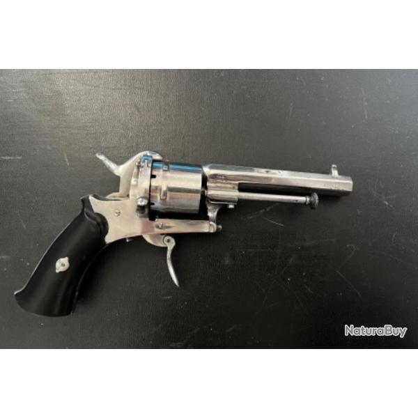 Revolver type lefaucheux 7 mm elg lige (sans prix de rserve)