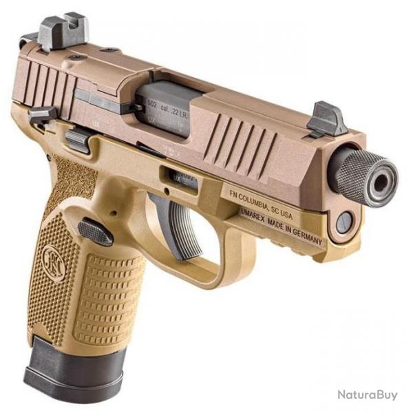 Pistolet FN HERSTAL FN 502 Tactical FDE - 22Lr