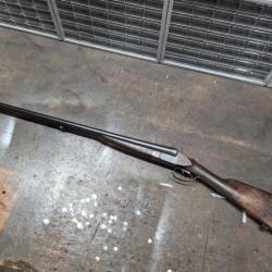 Artisan Liégeois Duverneuil Périgueux fusil de chasse Juxtaposé calibre 12/65 18,4 extracteur belge