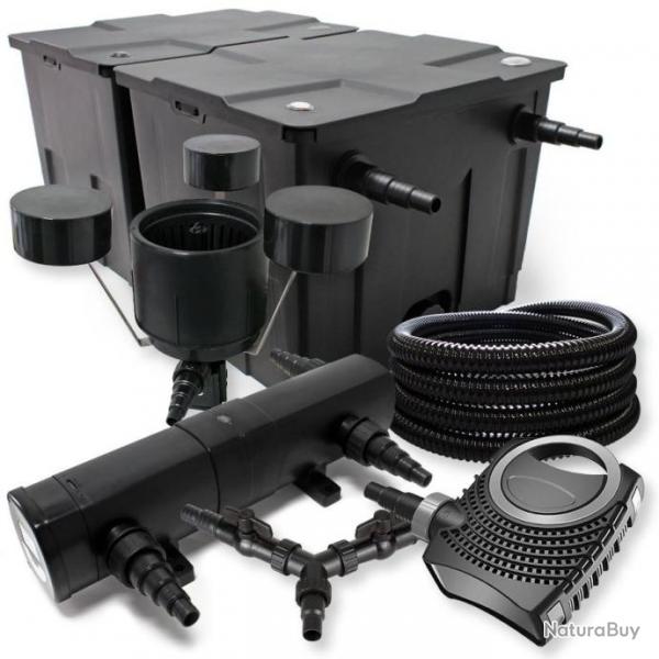 ++Kit de filtration de bassin 60000l 18W UVC quip 010 bassin55089