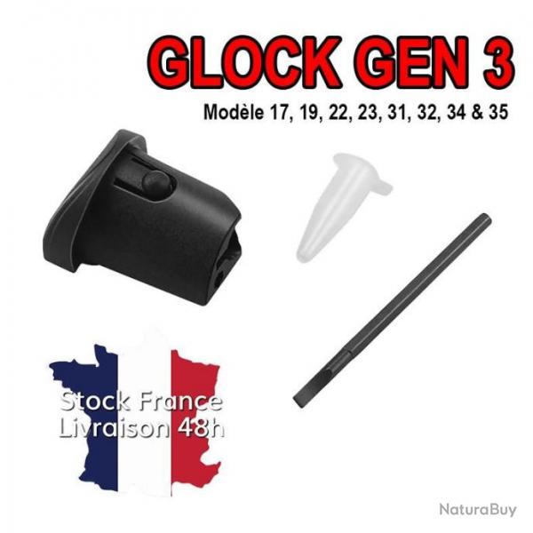 Bouchon de poigne kit d'entretien Glock - Gen 3 - Envoi rapide depuis la France