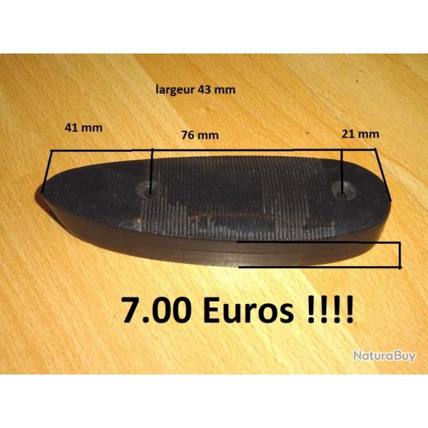 plaque de couche 23mm de crosse de fusil  7.00 Euros !!!!!!!!!!!!!!! - VENDU PAR JEPERCUTE (SZ286)