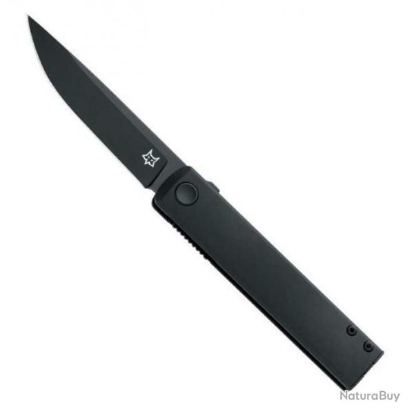 Couteau "Chnops" Becut noir/aluminium, Couleur noir [Fox Production]