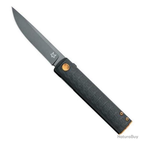 Couteau "Chnops" PVD/fibre de carbone [Fox Production]