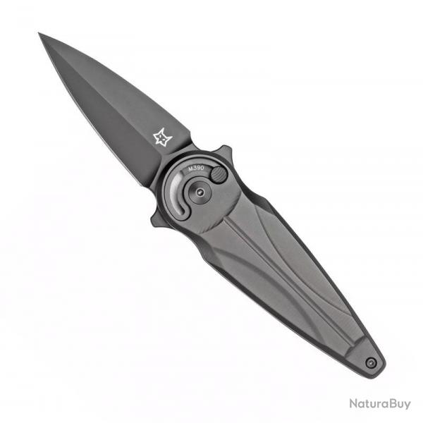 Couteau "Saturn" titanium tout noir [Fox Production]