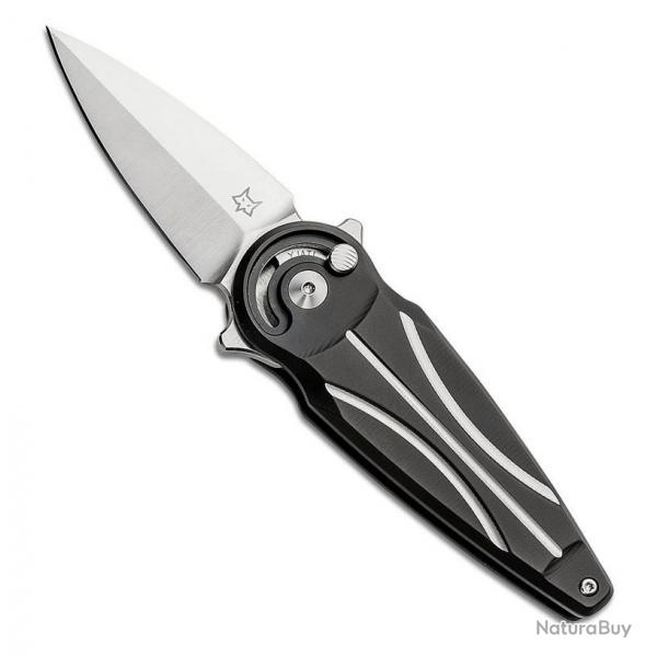 Couteau "Saturn" titanium noir [Fox Production]