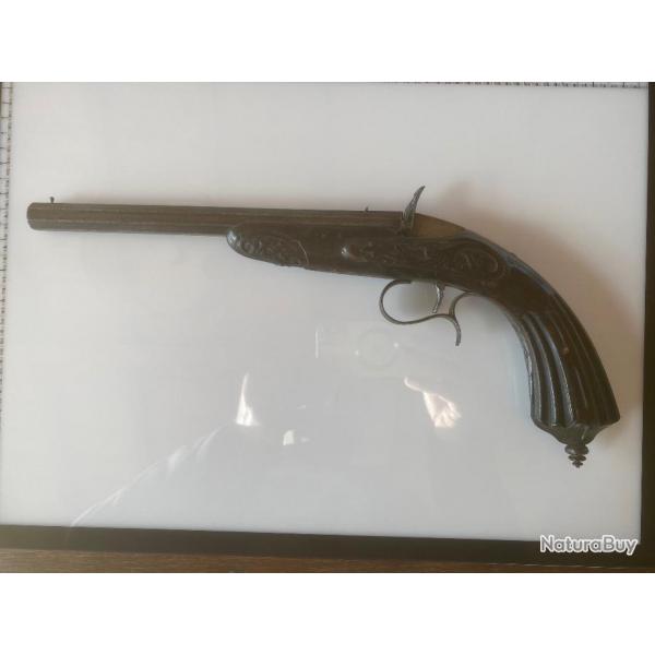 Pistolet Lepage Moutxex a Paris - Petit calibre entre 5 et 6 mm