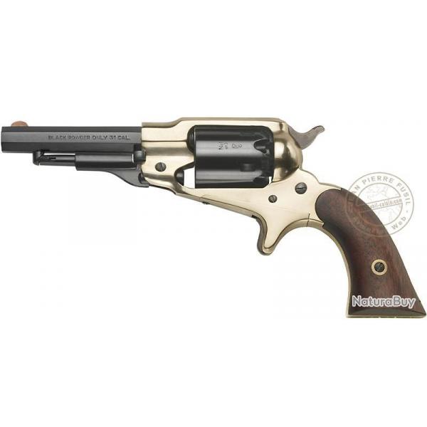 Revolver PIETTA Remington 1863 New Pocket - Cal. 31 - Canon 3,5'' Noir