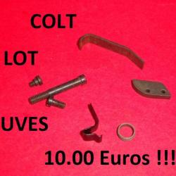 lot de pièces NEUVES de revolver COLT divers modeles à 10.00 Euros !!!!- VENDU PAR JEPERCUTE (SZ294)