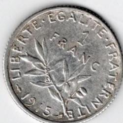 1  franc argent  1915 - qualité  S U P