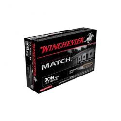Balles Winchester Boat Tail Match - Cal.308 Win - 168 gr / Par 1