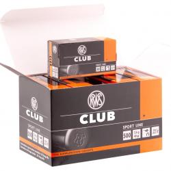 Cartouches 22lr RWS Club x500