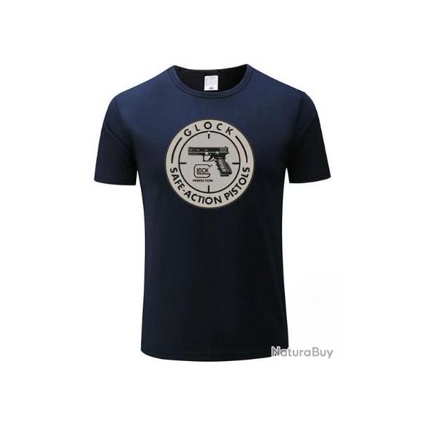 T shirt logo Glock safe action pistols
