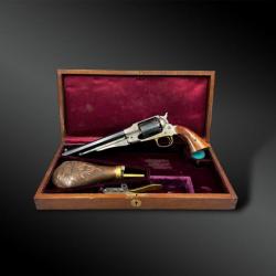 Coffret REVOLVER Remington New Army modèle 1858 - Italie - XXème siècle