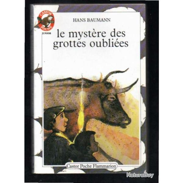 le mystre des grottes oublies d'hans baumann livre de poche jeunesse lascaux juin 1940