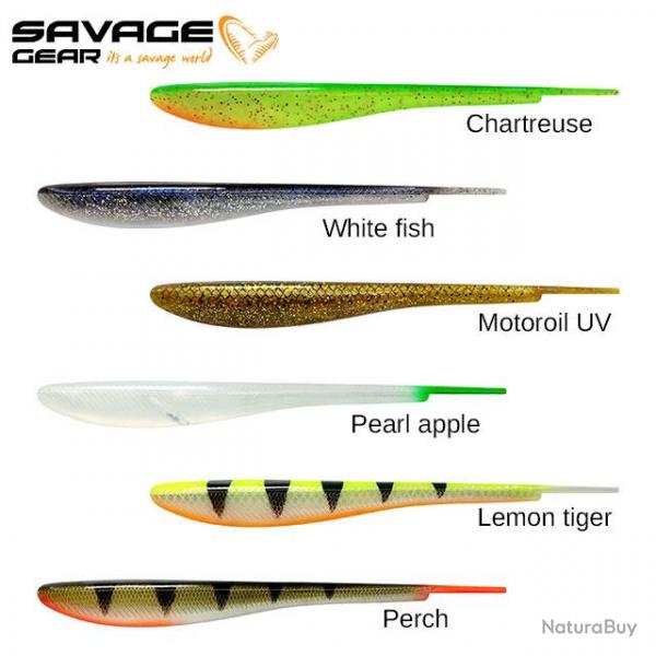 DESTOCKAGE ! Leurre SAVAGE GEAR MONSTER SLUG 20cm 33g 2pcs Pearl Apple