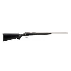 Carabine à verrou Savage B.MAG Target - Cal. 17 WSM / 22" Inox