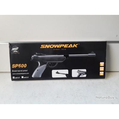 Pistolet SNOWPEAK SP500 à air comprimé - 4.5mm (6 joules) - Plomb