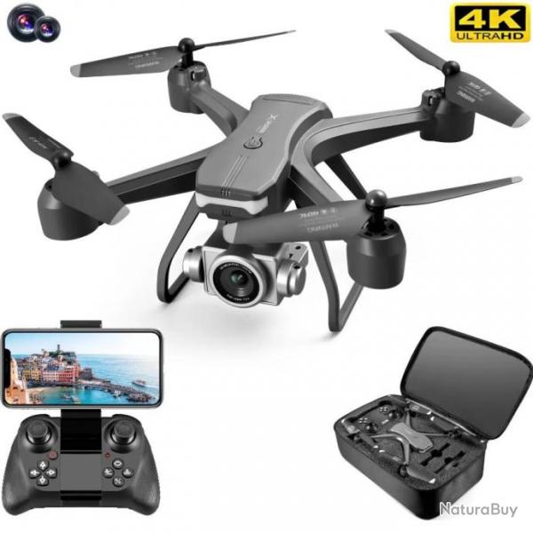 Drone 4k V14 Professionel HD Grand Angle Camera 1080P WiFi Fpv Double Hauteur Garder  videos Camera