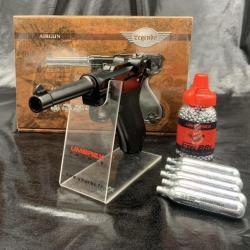 Pack prêt à tirer Pistolet "Legends P.08" - Cal BBs 4,5mm - CO2 - Umarex