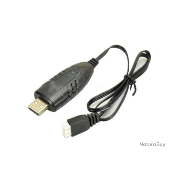 Chargeur Batterie AEP 7,4v LiPo USB (Cyma)