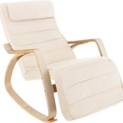 ACTI-Fauteuil/Chaise à bascule OMEGA beige chaise527