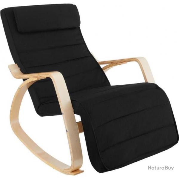 ACTI-Fauteuil/Chaise  bascule OMEGA noir chaise528
