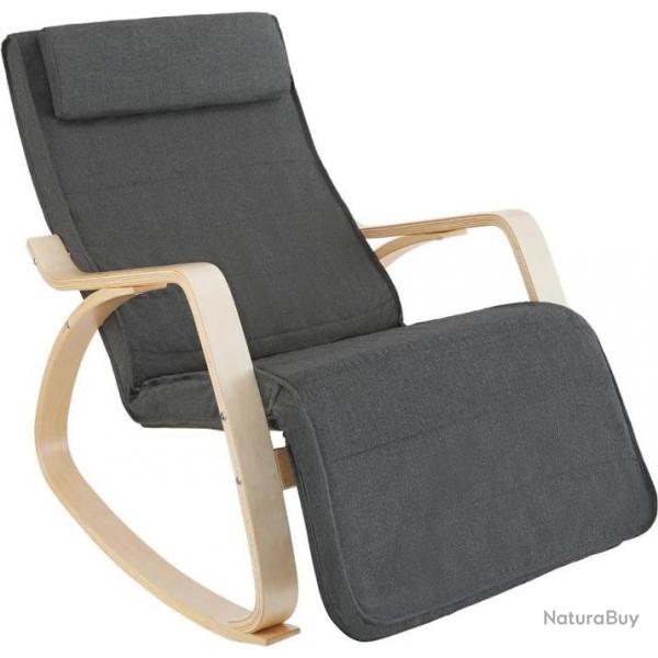 ACTI-Fauteuil/Chaise  bascule OMEGA gris fonc chaise530