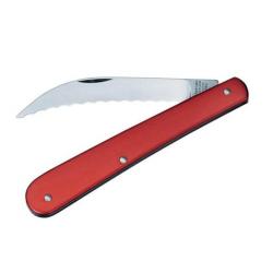 0.7830.11 Couteau de boulanger Victorinox Alox lisse rouge