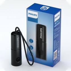Lampe de Poche Philips 7 Modes D'éclairage LED Rechargeable Mini Portable