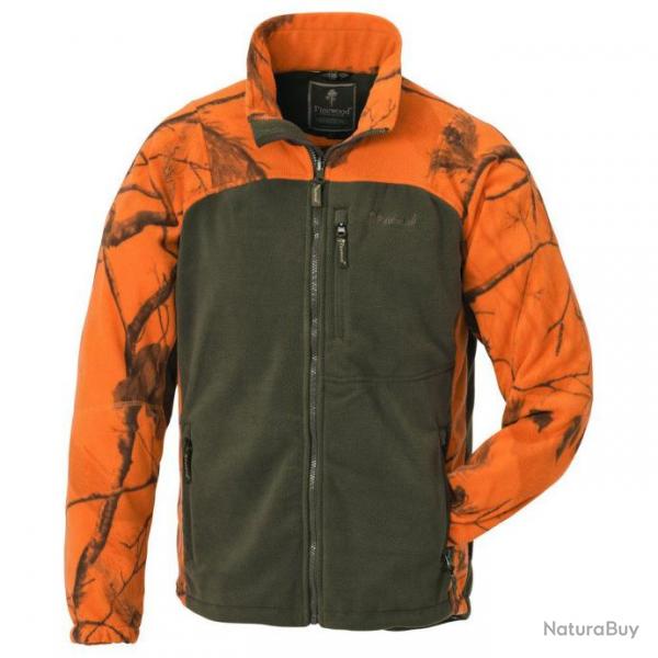 Veste Orange Blaze Polaire Oviken pour Enfants Pinewood  - 12A