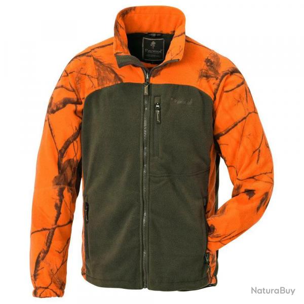 Veste Polaire Orange Blaze Oviken Pinewood