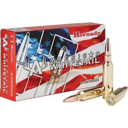 Balles Hornady American Whitetail 6.5 Creedmoor 129GR Interlock Aw