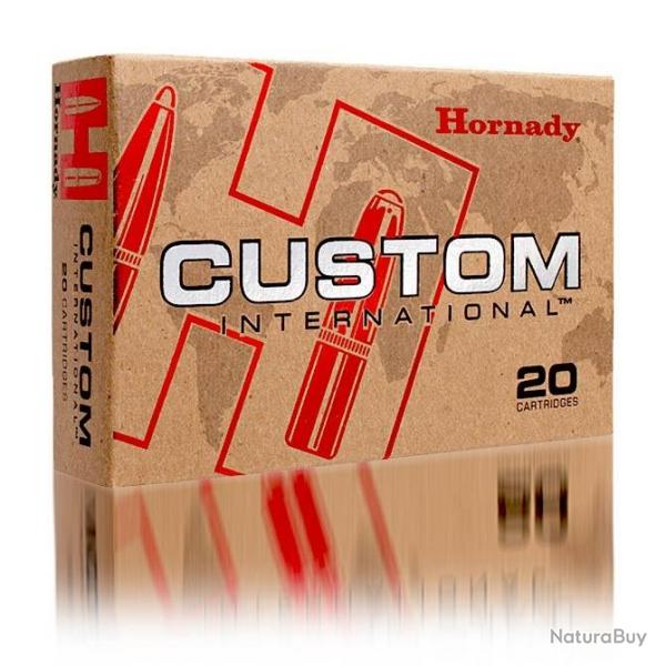 Munitions HORNADY calibre 9.3x62 Interlock Softpoint 286gr - 18.5g x20