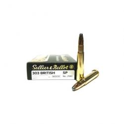 20 Sellier & Bellot cal.303 British SP 150 grains - 9.7 grammes